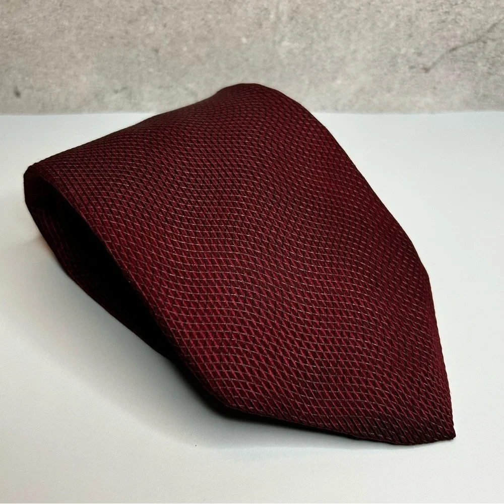 Perry Ellis Classic Maroon 58” Silk Tie